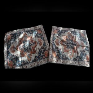 Set Of 2 Boho Pillow Covera 18x18 New